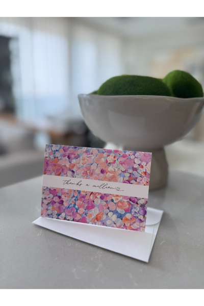 Greeting Card - Thanks A Million