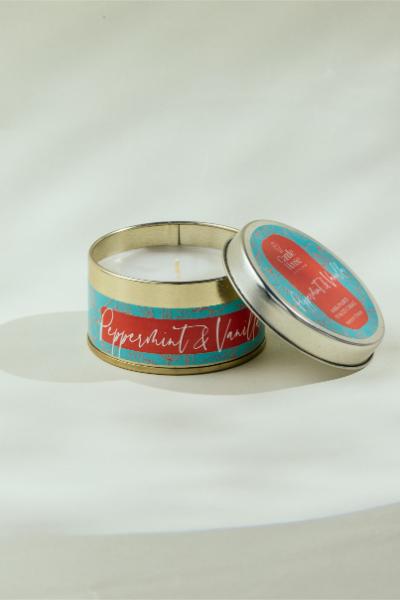 Peppermint & Vanilla Candle 