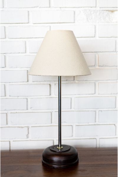 Plain Jane table lamp  - Dark Walnut