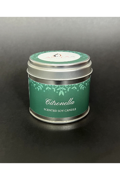 Soy Wax Tin Candle - Citronella