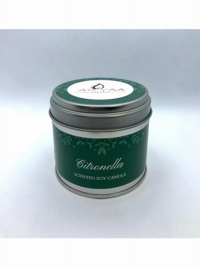 Citronella Soy Wax Tin Candle