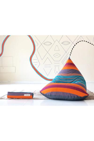 Beanbag Cover with the Inner - Back to the Future Charcoal