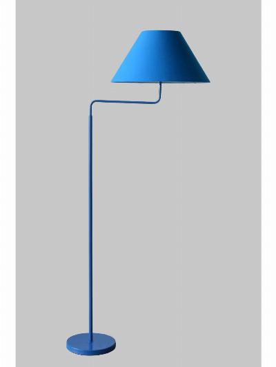 Rotatable L shaped Floor lamp - Royal Blue