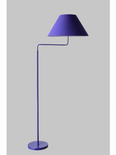 Rotatable L shaped Floor lamp - Purple