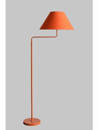 Rotatable L shaped Floor lamp - Orange
