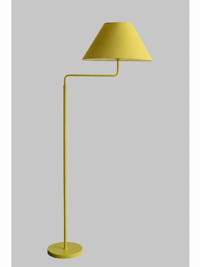 Rotatable L shaped Floor lamp - Yellow