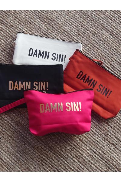 Sri Lankanism Travel Pouch - Damn Sin (Available in Multiple Colors) 