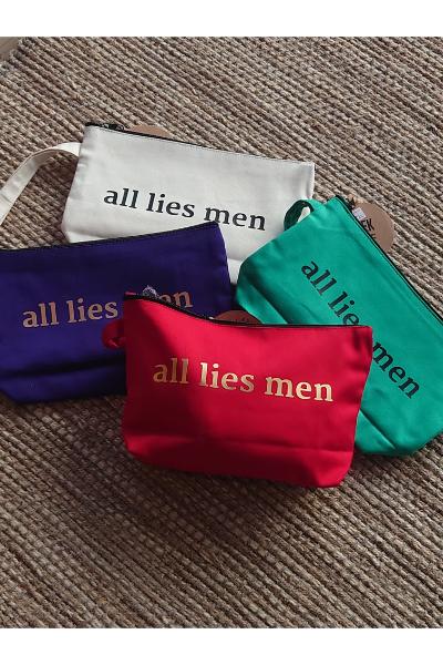 Sri Lankanism Travel Pouch - All Lies Men (Available in Multiple Colors) 