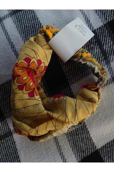 Anya Headband - Blue and White