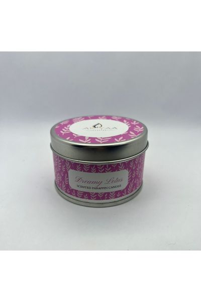 Dreamy Lotus Paraffin Tin Candle