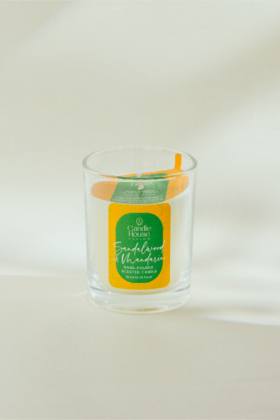 Sandalwood with Mandarin - Maxi Jar Candle