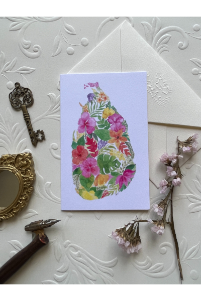 Greeting Card - Paradise