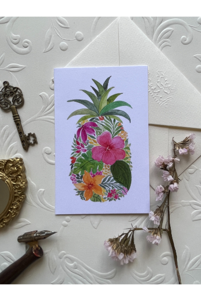 Greeting Card - Tropical 