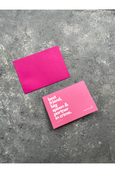 Greeting Card - Best Friend Big Spoon