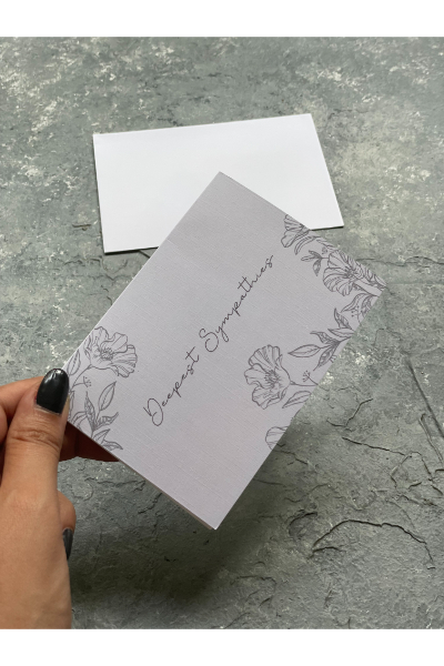 Greeting Card - Deepest Sympathies