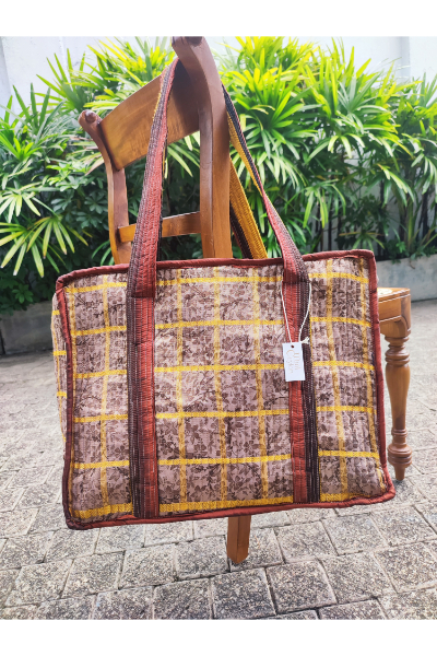 Amalfi Tote - Brown