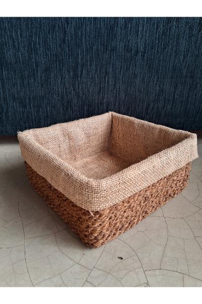 Rope Basket with Jute lining JB006B 