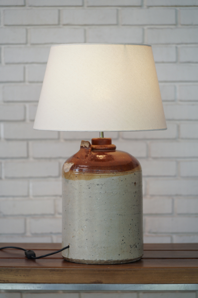 Honeypot (Honey Glazed) - Tapered Linen Shade