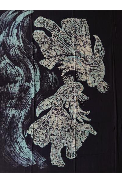 Batik Koi Wall Hanging  - Design 03