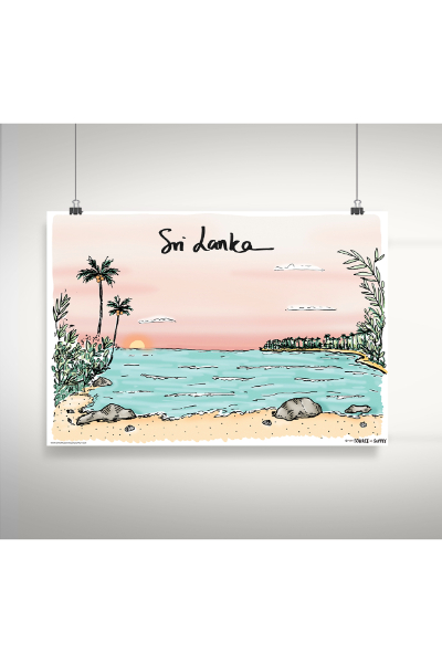 OSAS - Beach poster (A3)