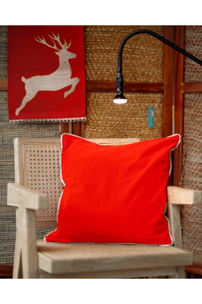 Christmas Decor - Cushion Covers (Red)