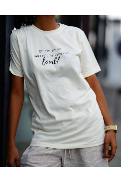 Christmas Tees - Did I roll my eyes out loud?