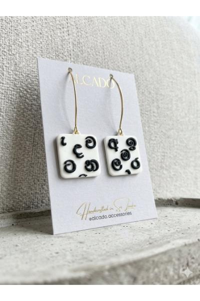 Akuru Earring - White - ALC#46