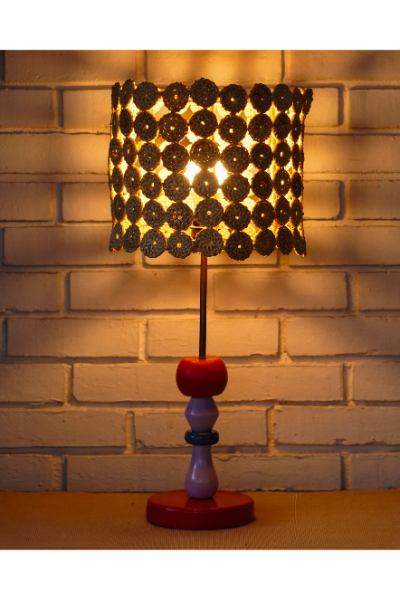The Totem Table Lamp - Pink