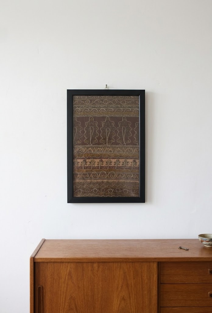 Heritage Machine Embroidery wall art