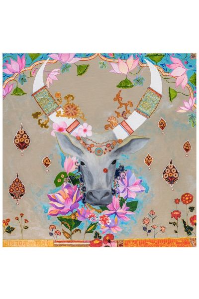 Nandi in the clouds l Post Card