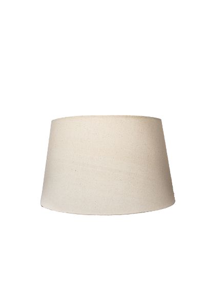 Tapered Drum Shade (L) - Raw Cloth